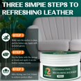 thumbnail image 2 of Kit de reparación de piel RABEKIM Leather Recoloring Balm White, 2 of 6