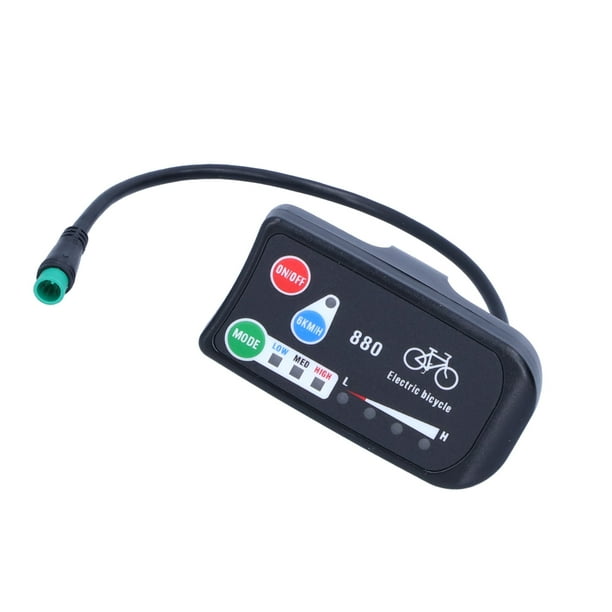 Medidor De Pantalla De Bicicleta Eléctrica, Material De Mezcla Pantalla De Bicicleta Eléctrica De Alto Rendimiento De 36 V/48 V Para Accesorios De Bicicleta Eléctrica Para
