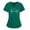 Green, variant on Nursing Uniform for Womens Scrubs Tops Color Casual Working Uniform with Pocket V-Neck Work Utility & Safety Tops Nursing Worker Protective Clothing Top