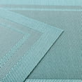 thumbnail image 3 of Placemat SHACOS - Set de 6 unidades (vinilo tejido, 45 x 30 cm), color turquesa, 3 of 9