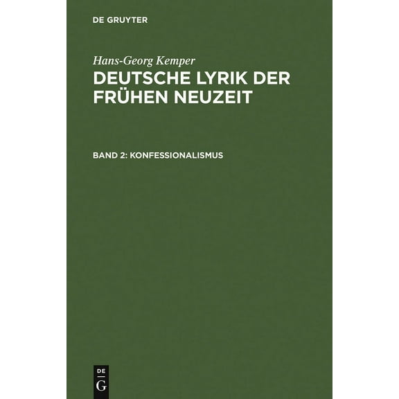 Konfessionalismus, (Hardcover)