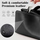 thumbnail image 4 of Cosmetic Bag-Black Women's Multifunction Toiletry Bag Portable Travel Cosmetic Bag Made Of Leather Travel Makeup Bag Makeup Bag With Compartments Wate, 4 of 5
