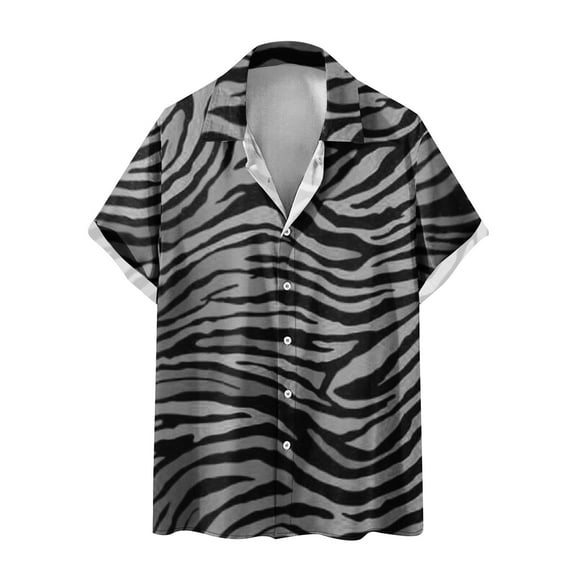 Mens Summer Tops Casual Cotton Plus Size Blouses for Men 3X Button Down Shirts for Men Plus Mens Country Graphic Tees Vintage Trendy Short Sleeve Button Up Shirts for Men Pattern