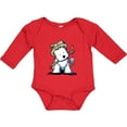 thumbnail image 3 of Inktastic Westie Fishing Buddy Boys or Girls Long Sleeve Baby Bodysuit, 3 of 5