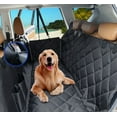 thumbnail image 2 of 4-in-1 Convertible Dog Seat Covers for Cars Back Seat: Pet Car Hammock for Large Dog with Mesh Window, Washable Scratchproof Waterproof Pet Seat Cover for Trunk and Front Seat, 2 of 5