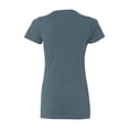 thumbnail image 3 of Ladies' CVC T-Shirt - INDIGO - S, 3 of 3