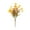 Yellow #0, variant on Outdoor Artificial Flowers | 7-Head Morning Garden Faux with Leaves | Yellow Red Orange Fall Decor | 35cm Tall Silk Flowers for Vases