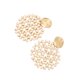 thumbnail image 5 of Qarigey Pendientes de hipoalergénicos Pendientes colgantes geométricos para mujeres de estilo elegante y chic Pendientes blanco blanco 2Conjunto, 5 of 6