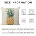 thumbnail image 5 of COMIO  Pineapple Pillow Covers,Pineapple Decor,Inspirational Gifts for Women Teenage Girls,Pineapple Decor for Home,Pineapple Gifts for Women,Be a Pineapple Pillow Cases, 5 of 5