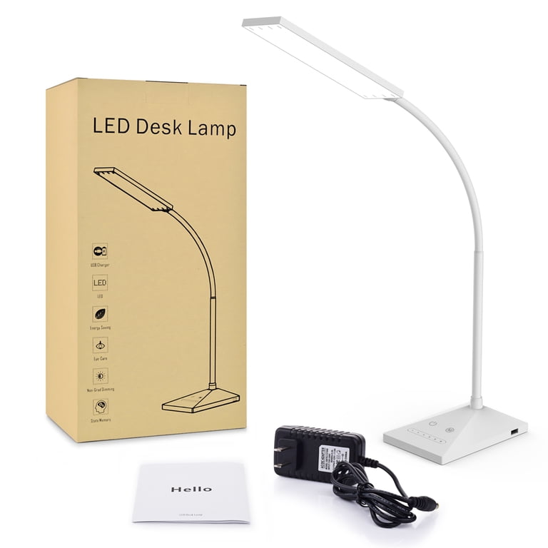 Kootion 12W Desk Lamp 72 LEDs with USB Port photo 3