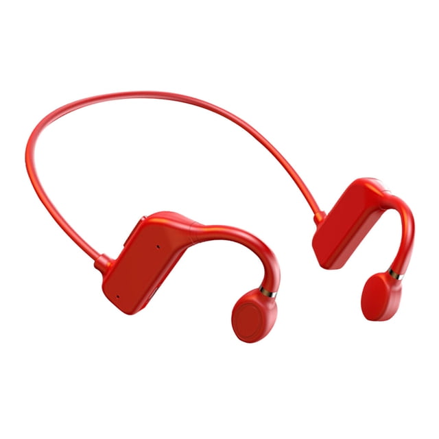Kearding Auriculares compatibles con Bluetooth Auriculares impermeables con banda para el cuello Riding Red Type3 NO3