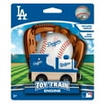 thumbnail image 3 of MasterPieces Officially Licensed MLB Los Angeles Dodgers Wooden Toy Train Engine For Kids, 3 of 6