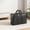 Black-2M-clearacne, variant on Dyegold Heavy Duty Moving Storage Bag Extra Large Non Woven Travel Tote with Zipper and Reinforced Handles for Quilts Clothing Blankets Packing Organization