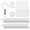 White K, variant on 300Pcs Earring Hook Kit Ear Wires Fish Hooks Open Jump Rings Earplugs Set for Earring Making Repair