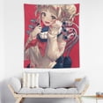 thumbnail image 3 of My Hero Academia Himiko Anime Tapestry Luxury Wall Hanging Tapestries Decoration For Living Room Bedroom Dormitory Mural Blanket Wall Art Tapestry, 3 of 8