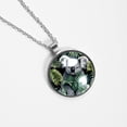 thumbnail image 4 of Koala Women's Glass Circular Pendant Necklace - Unique Jewelry Piece for Everyday Wear, 4 of 5
