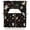 Black, variant on Blue Halloween Kitchen Curtains Swag Valance and Tier Curtains Set 24 Inch Length, Spooky Witch Hat Skull Ghost Rod Pocket Drape Panels Pair Swag Curtains for Bathroom/Cafe/Window