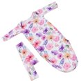 thumbnail image 3 of Camisón de bebé, camisón anudado para bebé, saco de dormir transpirable para bebé, camisón anudado para bebé, máxima eficiencia, 3 of 14
