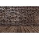 thumbnail image 1 of ABPHQTO 150x220 cm Fondo de pared de ladrillo envejecido Fondo de sesión de fotos de piso de madera vieja Nostalgia Accesorios de estudio de fotografía vintage Retrato artístico para adultos Vide, 1 of 2