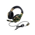 thumbnail image 2 of Auriculares gamer con micrófono camuflado para PS4 Xbox PC, 2 of 6