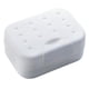 thumbnail image 3 of 2 Uds Caja De Jabón De Viaje Soporte Para Platos Para Gimnasio Senderismo Blanco Rosa Baoblaze Jabonera, 3 of 8