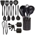 thumbnail image 1 of shiyou-PureSilicone Kitche Utensil Set | HeatMaster Silicone Culinary Collection | KitchenFlex Premium Silicone Utensil Set, 1 of 4