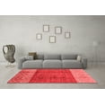 thumbnail image 3 of Ahgly Company Indoor Rectangle Abstract Red Modern Area Rugs, 8' x 12', 3 of 4