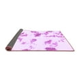 thumbnail image 2 of Ahgly Company Indoor Rectangle Abstract Purple Modern Area Rugs, 3' x 5', 2 of 4