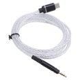 thumbnail image 1 of Cable de Auriculares USB C A 2.5 mm, Tipo C A 2.5 mm de cable de Sonido Sun Sonido Conectores de Cobre Con Plato -sid Sonido Cable de Oro de 4.9 Pies Núcle de Alambre PLETADO, 1 of 7
