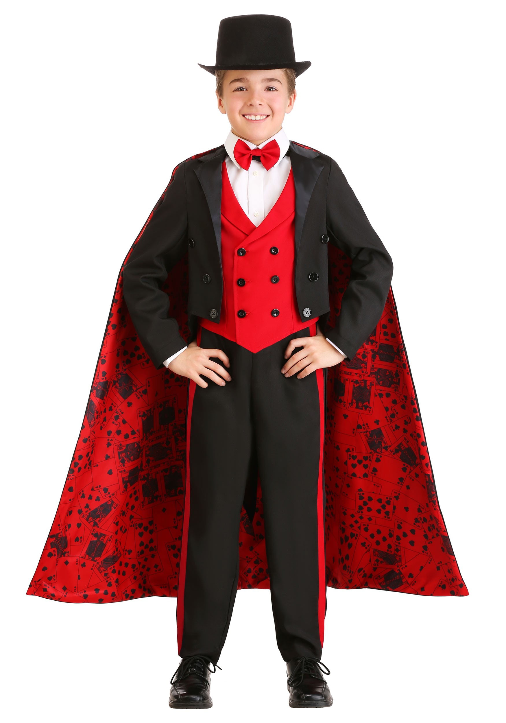 Boy's Deluxe Magician Costume - Walmart.com - Walmart.com