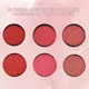 thumbnail image 5 of OUDOSPRS 2x6 Rubores Profesionales Durazno Picante - Pigmentación Intensa como el Chile Mexicano - Tones Ardientes para Piel Morena - Fijación 12H - Ideal para Looks Atrevidos A, 5 of 8