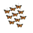 thumbnail image 1 of Bearachild Delicadas decoraciones de mariposas con plumas, juego de 10 para pared de boda, toque elegante Kits de decoración para fiestas, 1 of 6