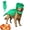 Luminous, variant on PetDinosaur Costume, Soft Plush T-Rex Skeleton Halloween Costume for Dogs | Cosplay Clothes for Medium & Large Dog