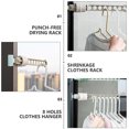 thumbnail image 2 of Shisuyan Easy to Clean Clothes Drying Rack Grey 2Pcs 13.3X2X0.1In Abs, 2 of 8