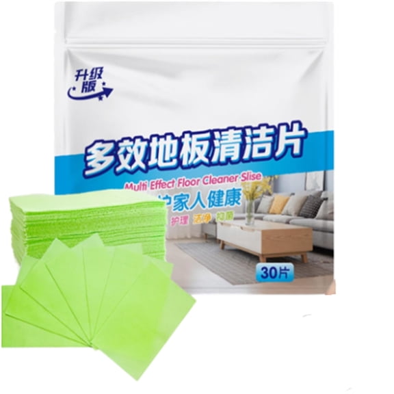 Multifunction Floor Cleaning Sheets - Soluble, Deep Clean, No Rinse Required