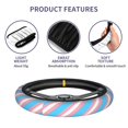 thumbnail image 4 of Housses de Volant 38cm Drapeau Transgenre Fierté Lgbt Universel Boho Yaoi Auto ration Accessoires de Mode Auto, 4 of 4