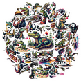 thumbnail image 2 of cartoon Alligator Theme Stickers, Waterproof Alligator Theme Sticker for Water Bottle Laptop Phone Cases Planner Skateboard Luggage Helmet Party Favor Decor, Ideal for Adults Teens Teacher Rewards, 2 of 9
