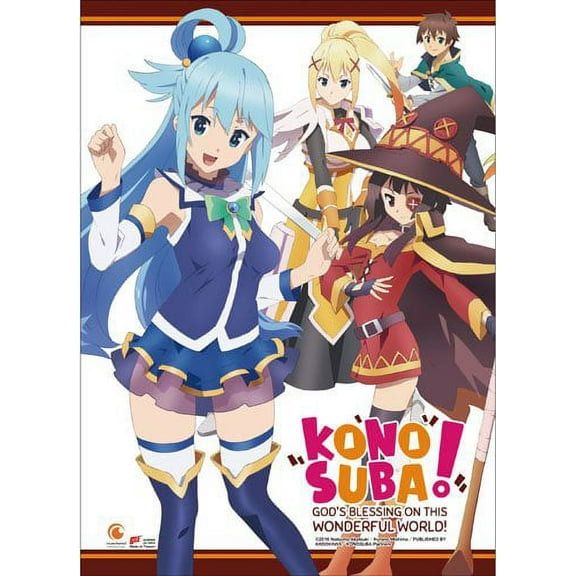 Great Eastern Entertainment Konosuba Wall-Decor-Stickers, One Size, Multi