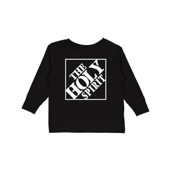 Inktastic The Holy Spirit Christian Boys or Girls Long Sleeve Toddler T-Shirt