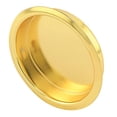 thumbnail image 2 of Prime Line 163138 Laiton Bi-Passe Porte Ronde Tirer Poignée&44; Pack - 2, 2 of 4