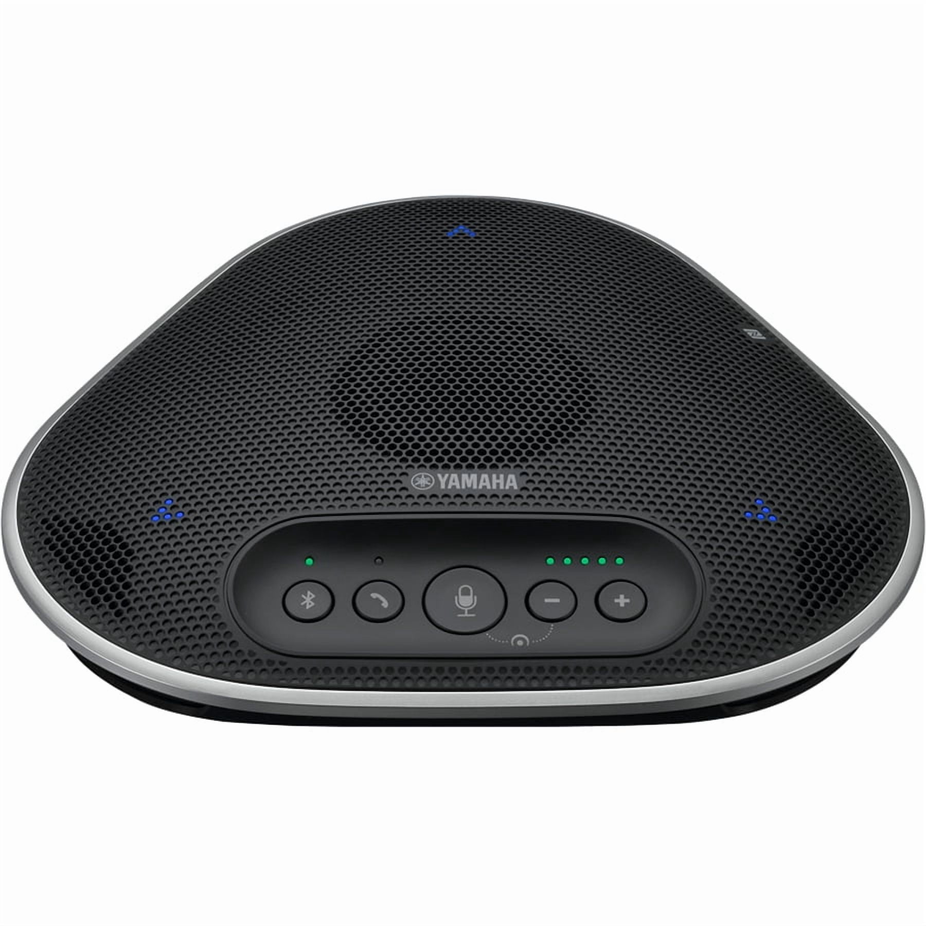 Yamaha Portable USB & Bluetooth Conference Phone - Black, Silver
