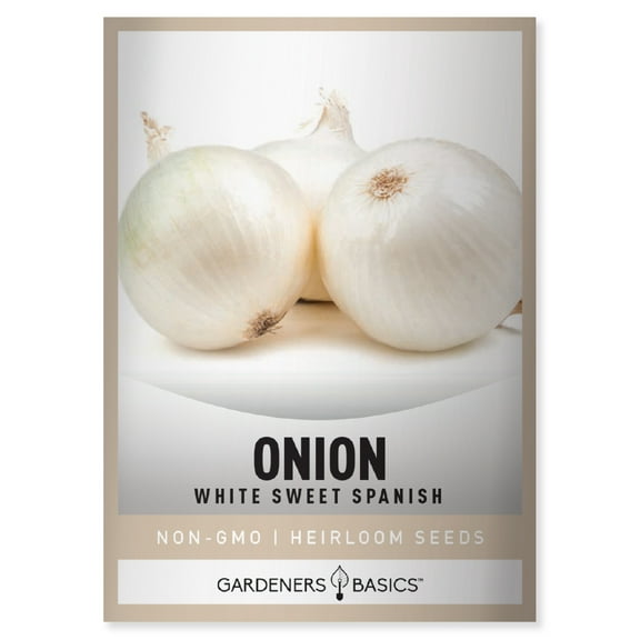 White Sweet Spanish Onion Seeds