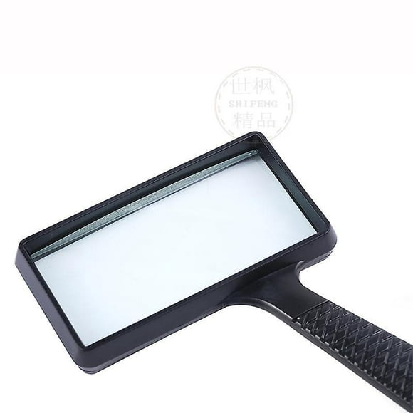 Lishi 3x Large Magnifying Glass - Best Eye Care Magnifier for Reading, Low Vision Seniors, Macular Degeneration, Inspection