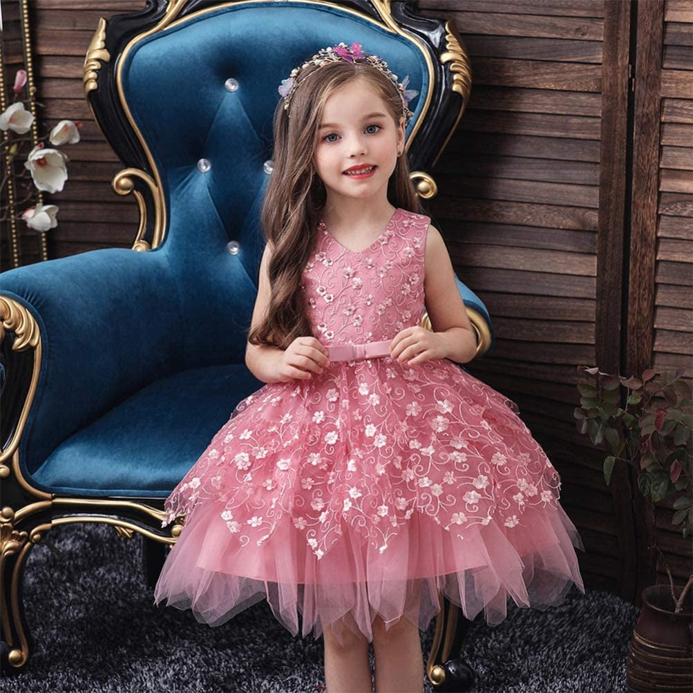 Toddler Girls Tutu Dress Princess Dress Pink Mesh Skirt Photography Tutu Skirt Apparel for 2 3 Year Old Girls Skirt Length 55cm