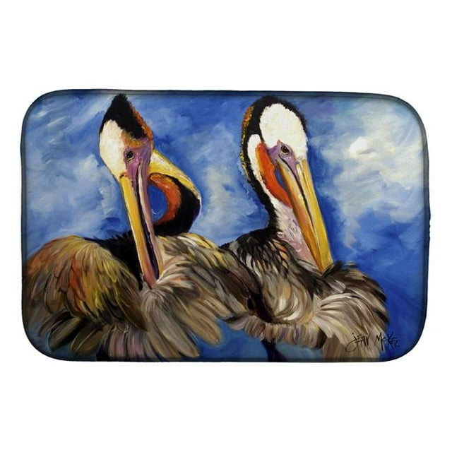 Carolines Treasures JMK1022DDM Pelican Brothers Dish Drying Mat