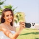 thumbnail image 4 of Teléfono magnético Selfie Grip Power Bank Charge para Huawei iPhone 14 Pro (Negro), 4 of 5
