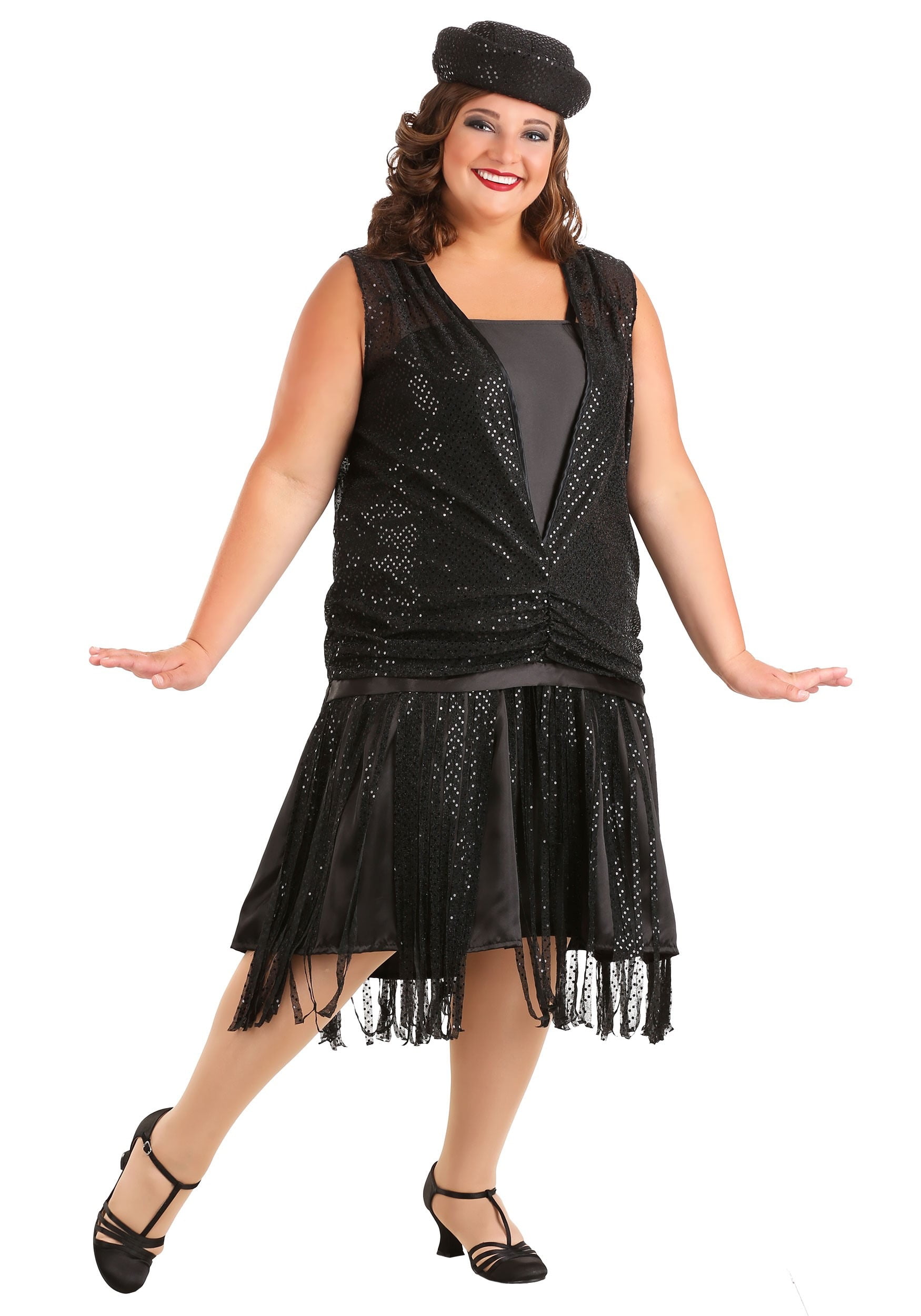 Details about   Leg Avenue "Glamour Flapper" Dress Halloween Costume Plus Size 