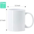 thumbnail image 2 of I'm So Smart - 11oz Colored Rim and Handle Coffee Mug, Red,Ceramic Mugs, Mugs with Handle, can Heat up, 2 of 6