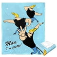 thumbnail image 3 of Cartoon Network's Johnny Bravo Reliable With The Ladies Kids Silk Touch Throw Blanket, 3 of 10