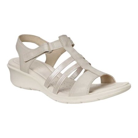 Women's ECCO Felicia Ankle Strappy Sandal (Ecco Yucatan Sandals Best Price)